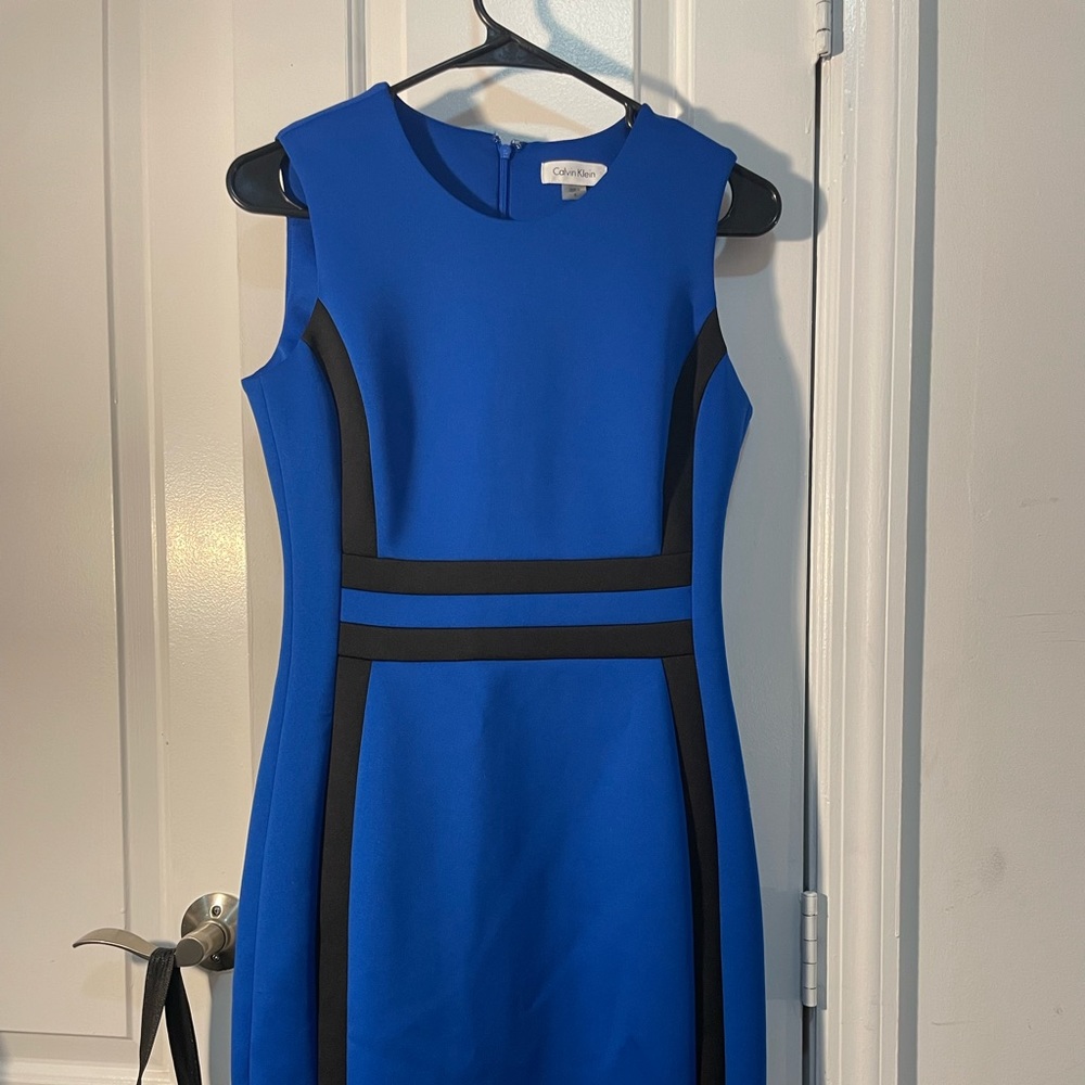 Calvin Klein blue dress never worn